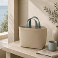 PLANEA Dune mini canvas tote lifestyle concept visual
