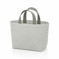 PLANEA Fog mini canvas tote on white background