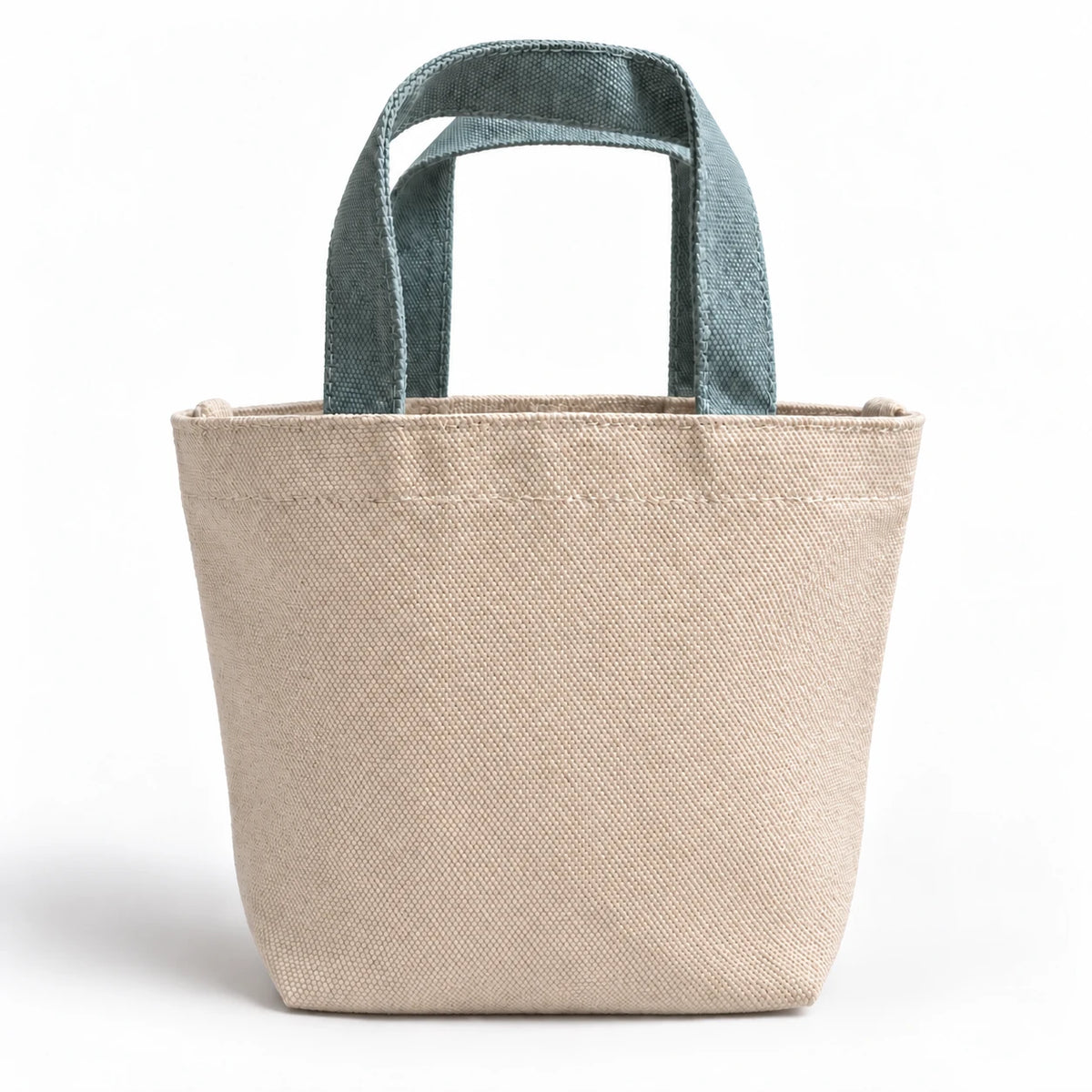 Dune Mini Canvas Tote — front view on a white background.
