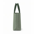 PLANEA Forest mini canvas tote side view on white background