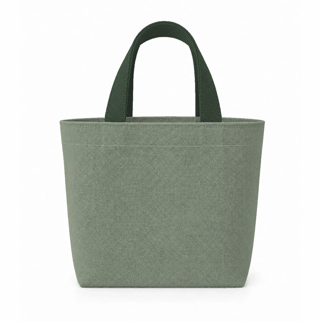 PLANEA Forest mini canvas tote on white background